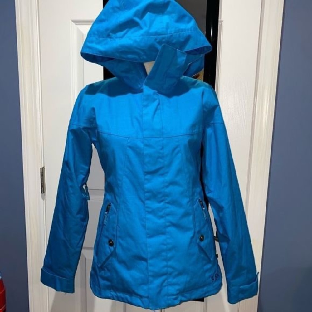 Women's Burton Jet Set Blue Jacket Winter Coat Ski
